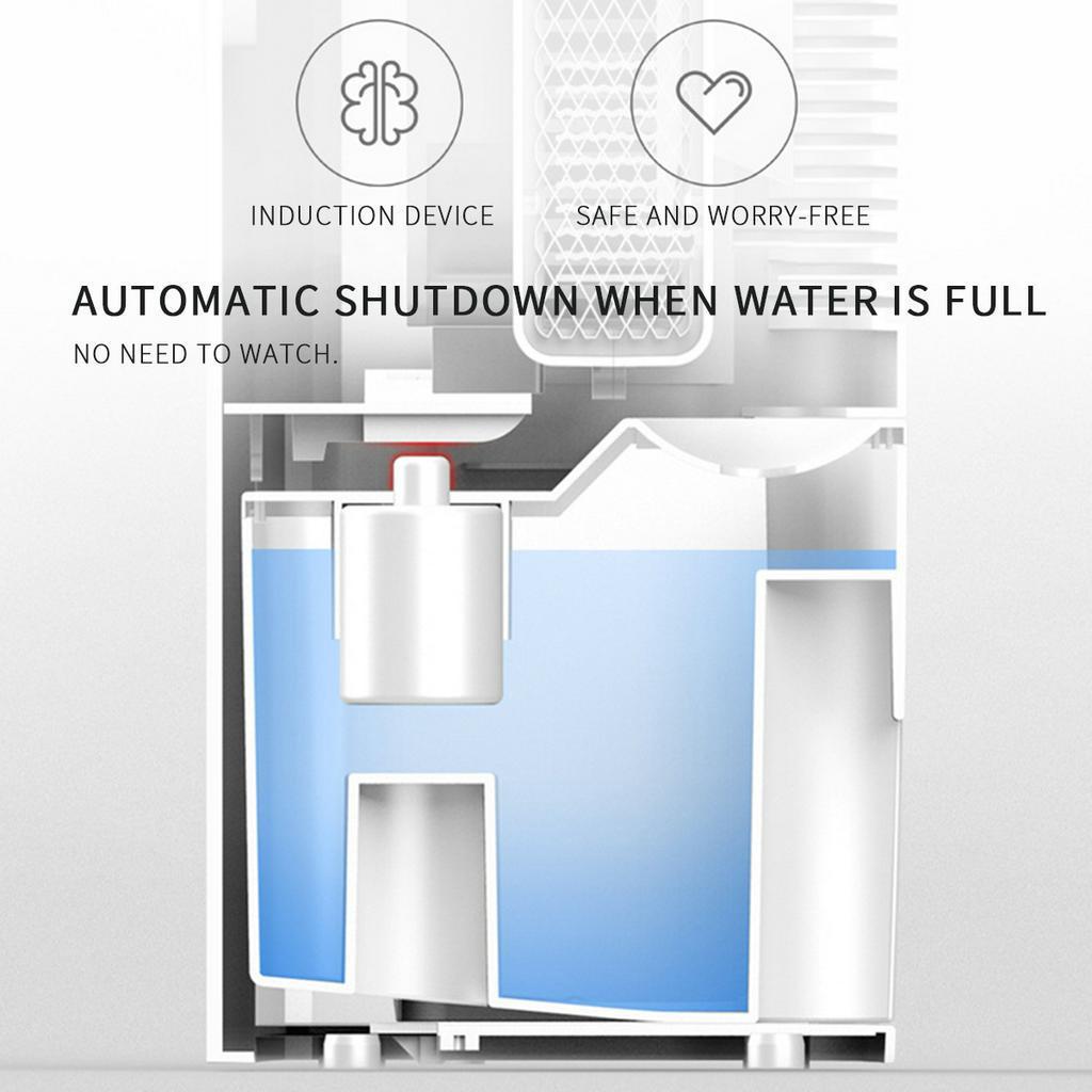 100W 2.2L Portable Mini Dehumidifier Office Home Basement Dehumidifier Air Dryer Mute Remote Control Timing Automatic Defrost