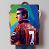 Cantona Wpap Pop Art Tinplate Poster Customized Wall Art Vintage Metal Signs Retro Tin Plaque for Decoration Aesthetic House