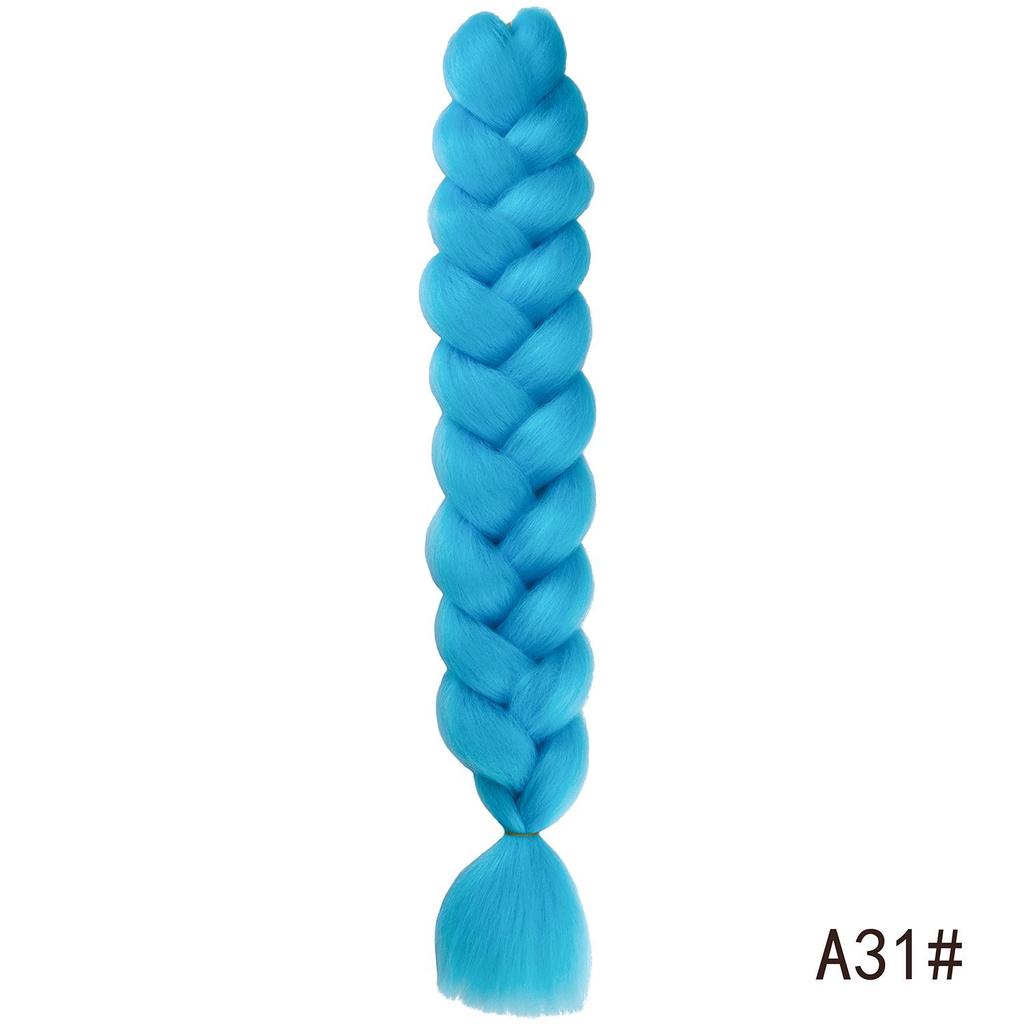 41 Inch 165g Ultra Long Jumbo Braid Hair Synthetic Colorful Braiding Hair Extensions for African Braids Women DIY Hairstyle