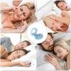 Anti Snoring Nose Clip Silicone Mini Snore Stopper Breathing Corrector for Quiet Sleep Comfortable & Reusable