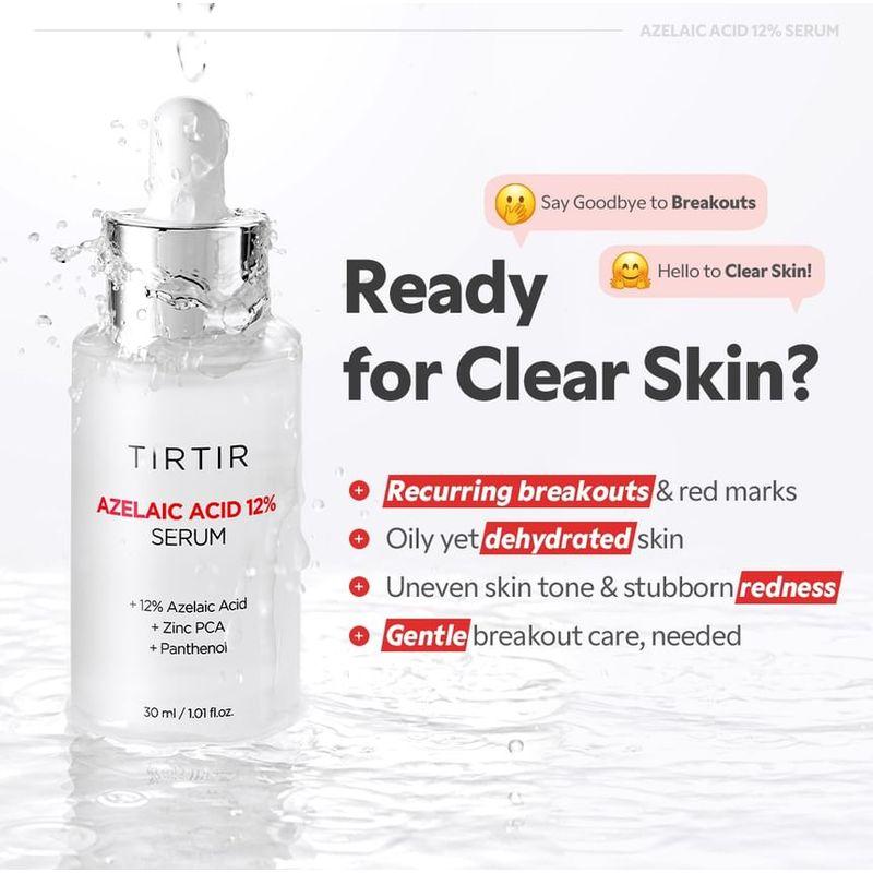 TIRTIR - Azelaic Acid 12% Serum Bundle Set