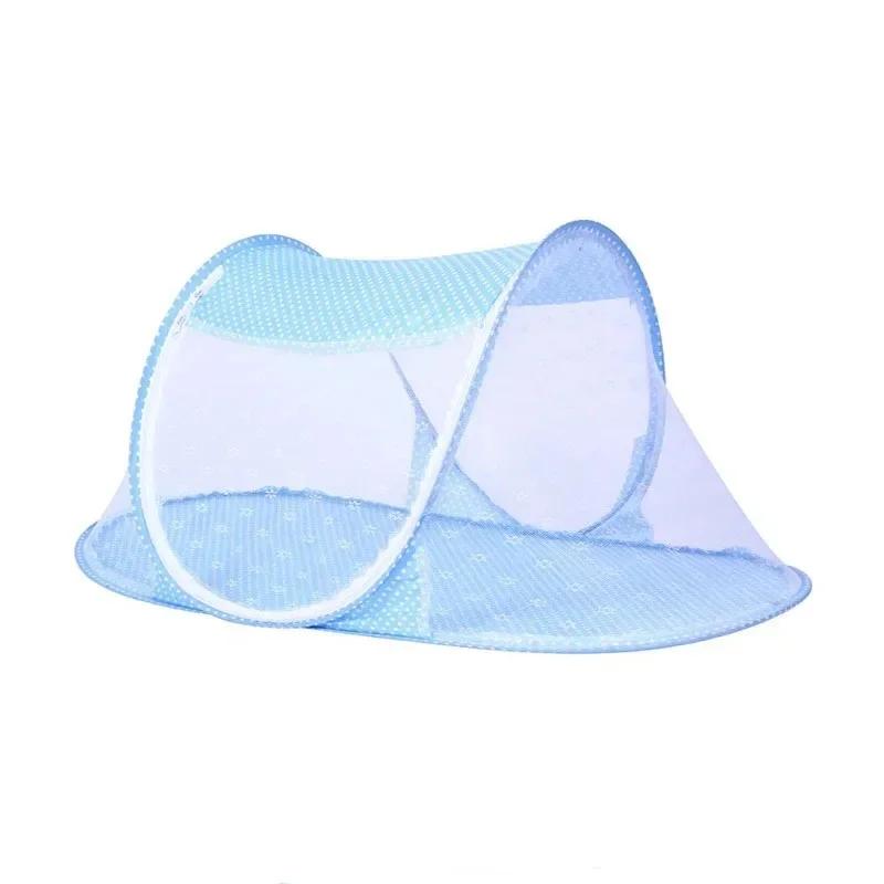 Baby Folding Mosquito Net 0-3 Years Old Portable Foldable Mosquito Net High-density Mesh Baby Tent Bedding Travel Mosquito Net
