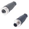 Upgrades 12Mm Aviation Plugs Connector Alloy Construction for Industrial Automation & Harsh Environment Applications