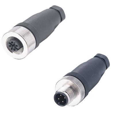 Upgrades 12Mm Aviation Plugs Connector Alloy Construction for Industrial Automation & Harsh Environment Applications