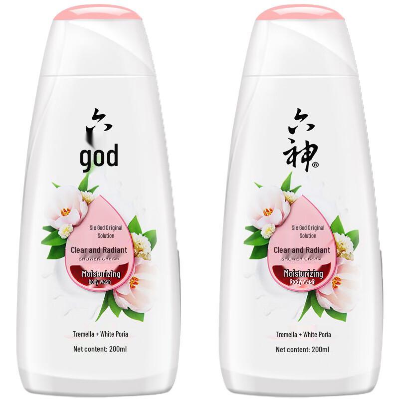 

Liu Shen Clear & Moisturizing Shower Gel, 200ml x2