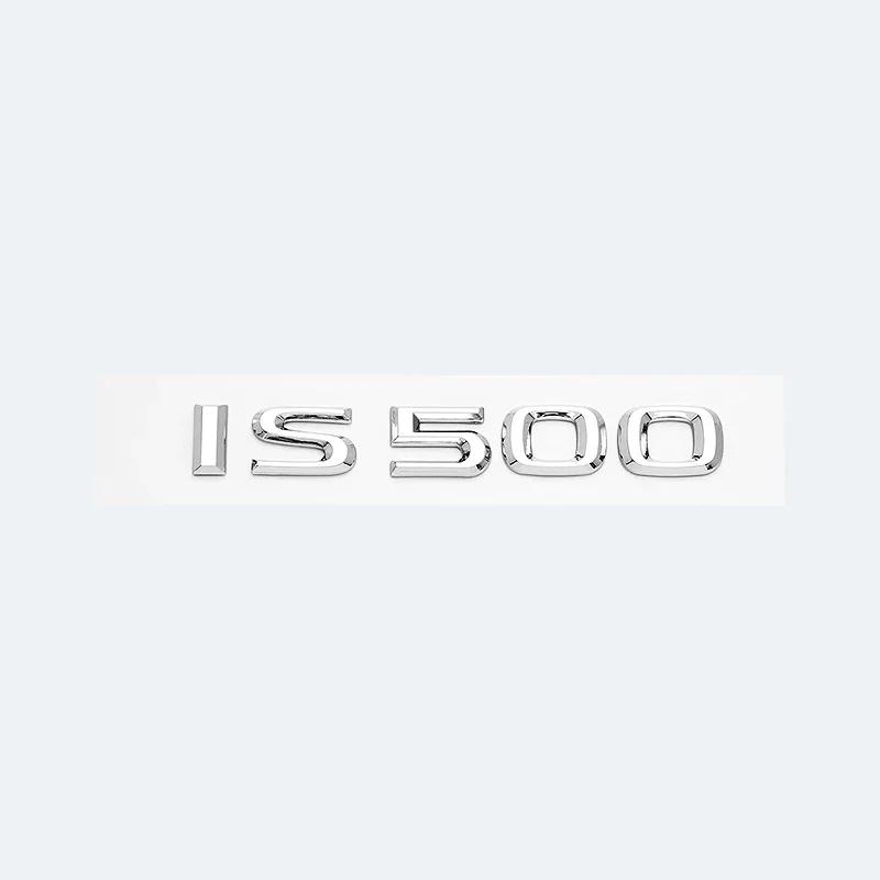 3D ABS IS200 IS250 IS300 IS350 IS300h IS200t HYBRID Emblem Decal Car Trunk Rear Badge Sticker High-Quality Car Exterior Styling Accessories