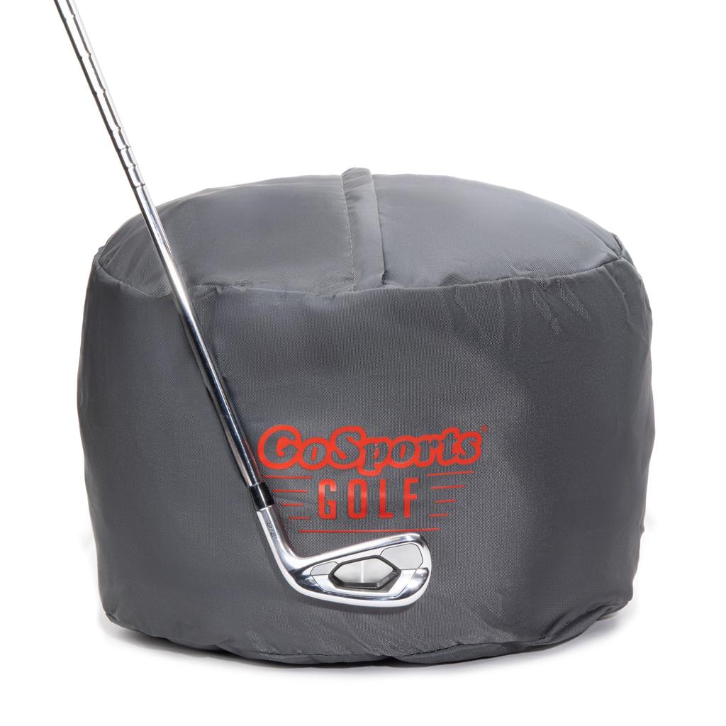 GoSports Golf Swing Bag Impact Position Trainer Master Proper Club and Hand Position at Impact Perfect for All Skill Levels Blue -
