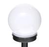 Ogrodowa Lampa Solarna Biała Led Solar Kula 10