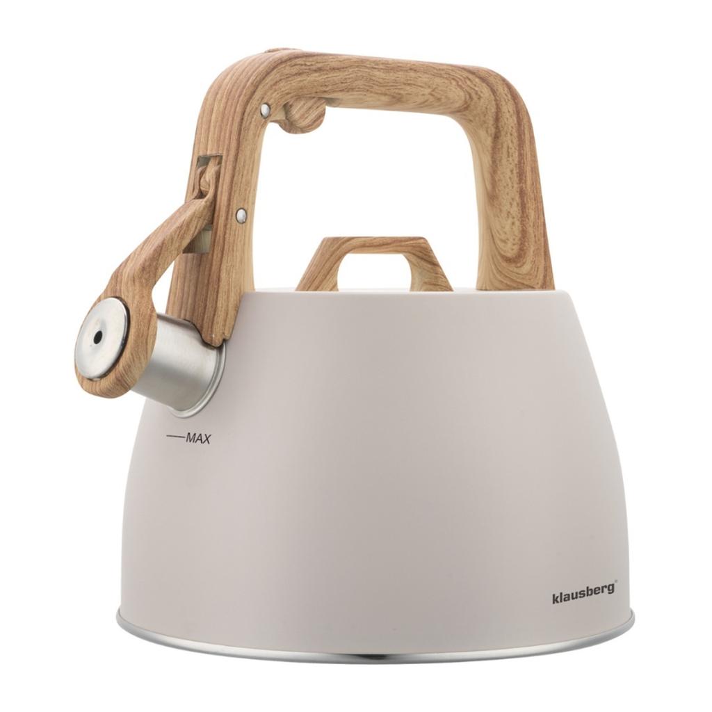 Czajnik Stalowy Z Gwizdkiem 2,5L Klausberg Kb-7917