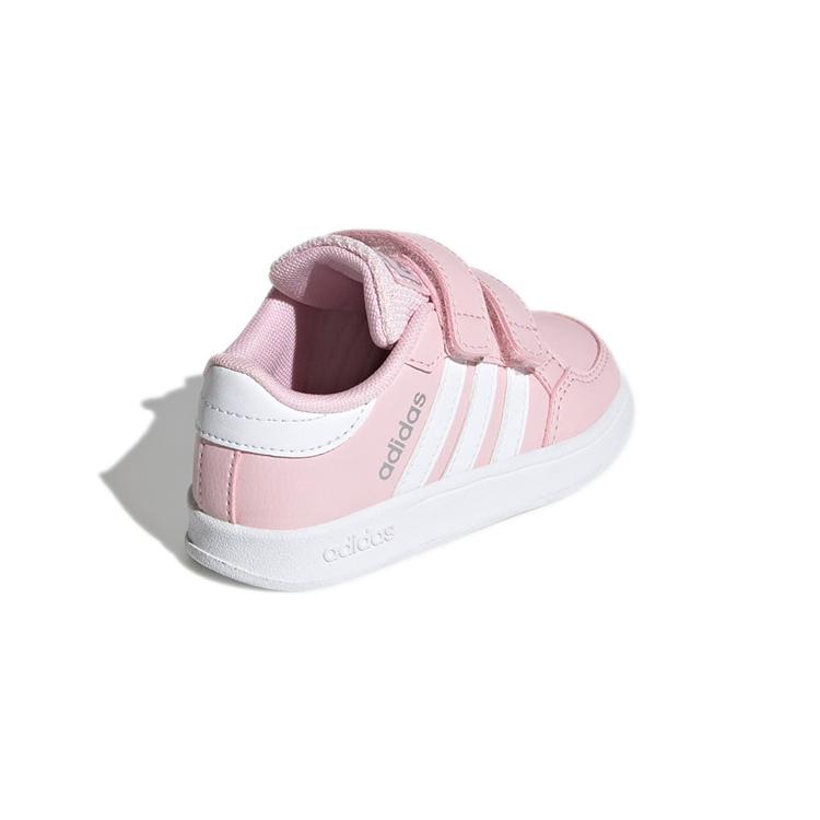 adidas Neo Breaknet Low Top Skateboard Shoes Pink White Infant And Toddler GZ7647