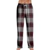 Stripe Pajama Pants Sleepwear Casual Drawstring Elastic Waist Pants Comfy Straight Yoga Loose Trousers