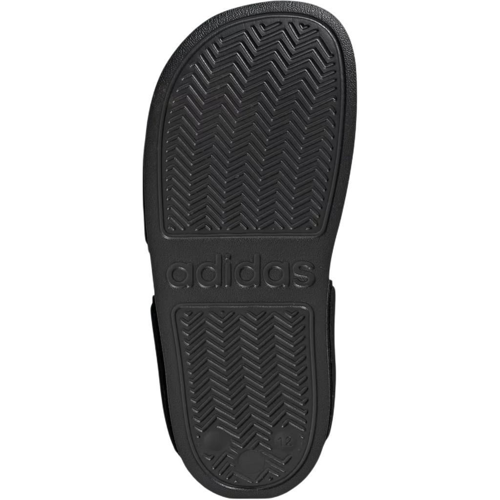 Adidas ADILETTE SANDAL 3.0 Support Low top Sandal Black White Kids' HQ0114