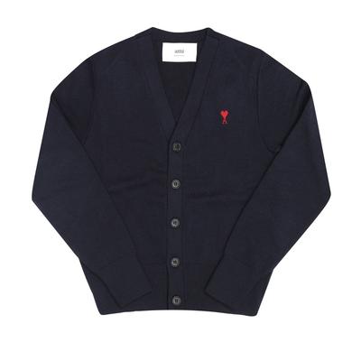 Cardigan Ami Femei S Decolteu în V Logo Inimă Mică Fkc374 001 414