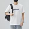 New Spring and Summer Letter Printing Loose Casual Men's Clothes Short-sleeved T-shirt Men's