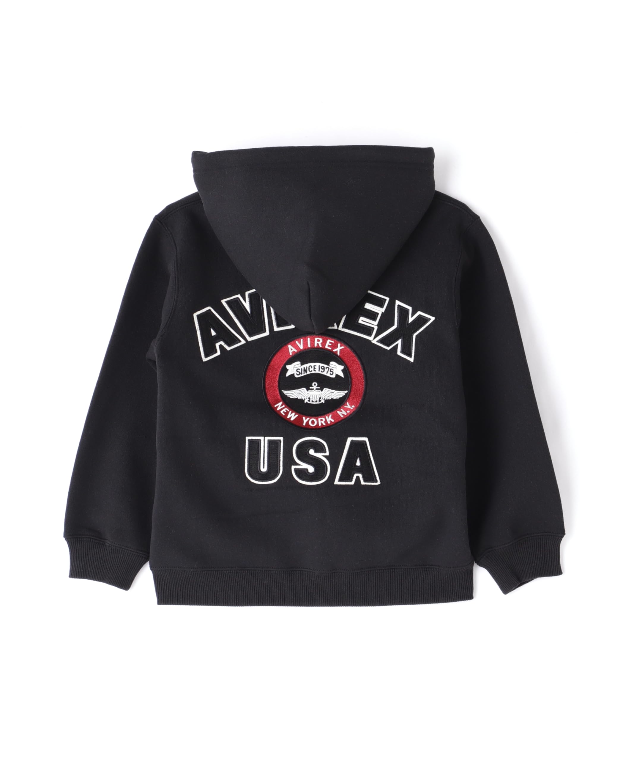 

AVIREX Kids Varsity Logo Sweat PARKER 100 010 black 783-3931951