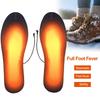 USB Heated Insoles 35-40 yards Winter Outdoor Insoles Can Be Wash and Cut Heated Insoles for Men Women Outdoor Hunting  Camping