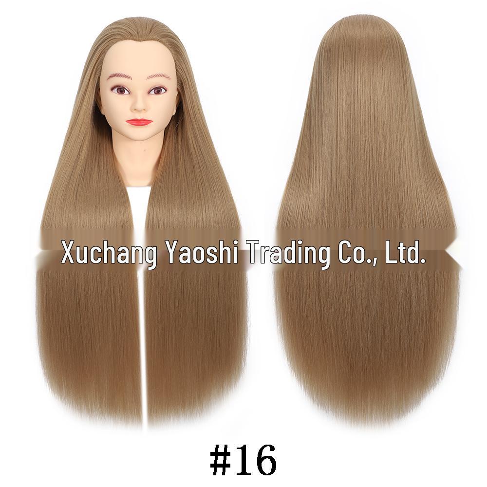 Wig Mannequin Head for Braiding, Styling, and Makeup Practice