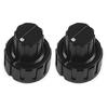 2Pcs Guitar Volumes Control Knob Universals Potentiometer Knobs Replacement Electric Guitar Effect Pedal Knobs