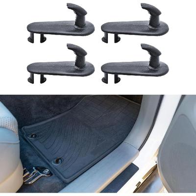 4PCS Clips de Tapis de Sol de Voiture, Crochets de Tapis de Sol, Boucles de Fixation de Tapis de Tapis de Voiture Polyvalentes, 08210-00820, 08211-00720 Accessoires de Voiture pour Toyota Lexus