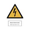ATMBobii Caution Electric Shock Warning Sticker