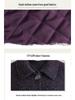 Mid-Length Imitation Mink Velvet Coat for Middle-Aged and Elderly Women - Winter Padded, Thick, Stylish for Grandma