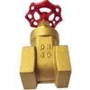 Zhu Yun Thickened Internal Thread Brass Manual Gate Valve