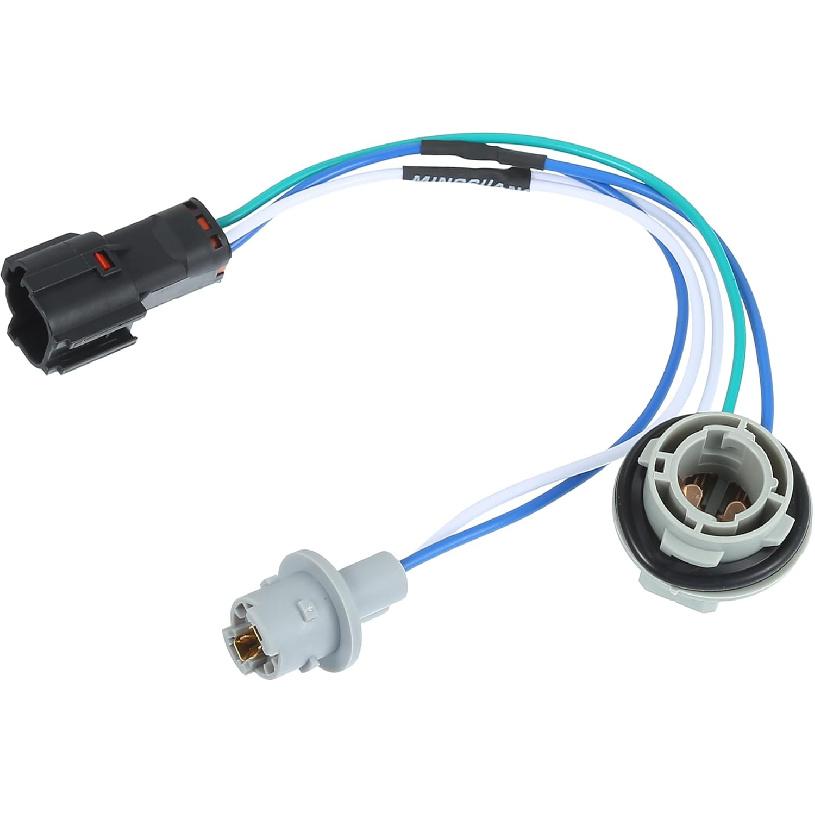 Motoforti Rücklicht-Steckerverkabelung, Heckleuchten-Kabelbaum, für Kia Sportage 2016-2019 2.0L 2.4L, Kunststoff, Nr. 92480D9020, Grau