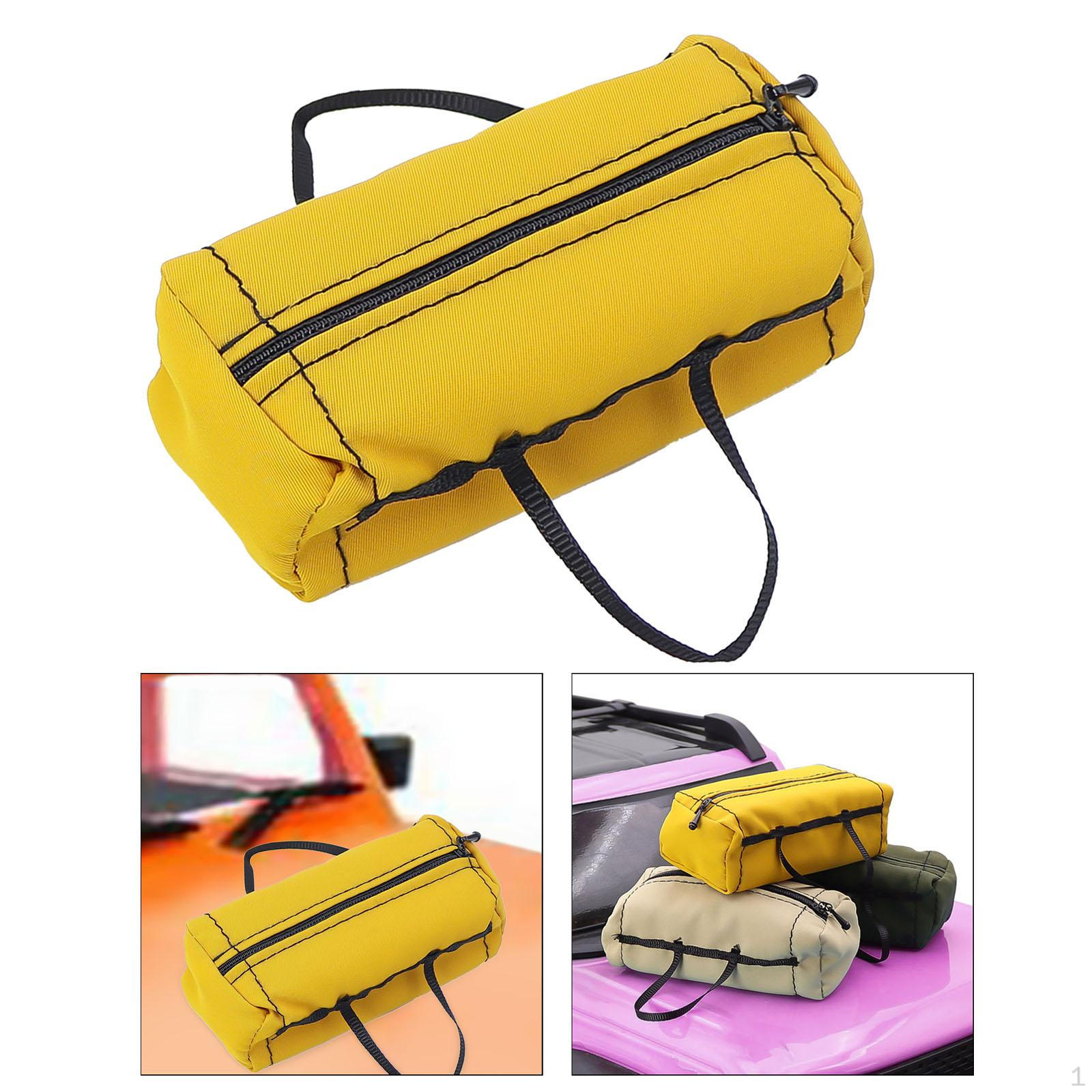 

1:10 Сумка для перевезення іграшкових машинок Багажник на дах для моделі D90 жовтий