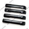 4x Carbon fiber Exterior Car Door Handles Trim Cover Fits 2024 Toyota Tacoma 4dr