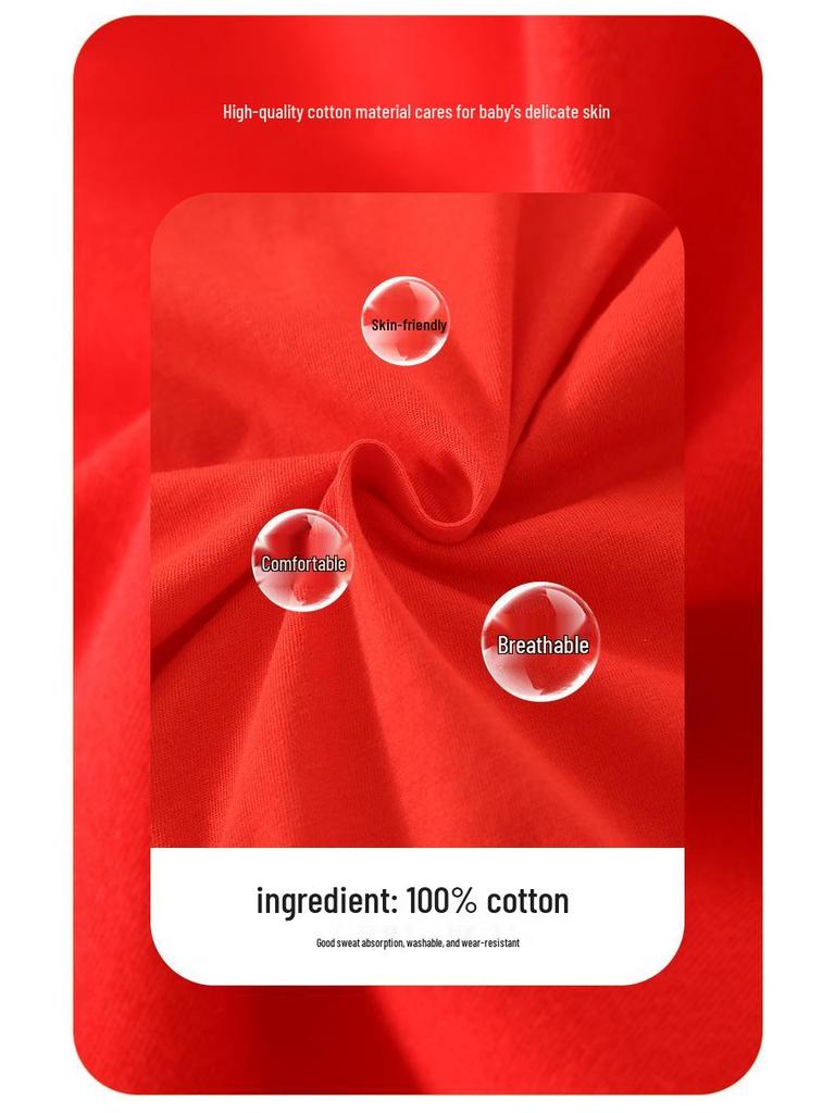 Ensemble Hanfu Robe à Manches Longues et Pantalon Harem pour Filles et Garçons - 1er Anniversaire et Cérémonie de la Prise d'Objets Costume Tang, Offre Spéciale