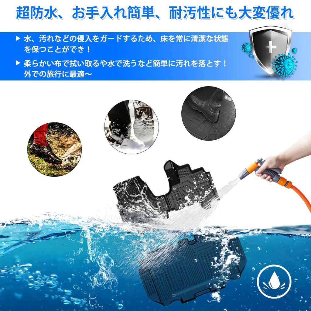 CARVANTA Honda New JF5 JF6 Floor Mats 3D Floor Mats JF5 JF6 Car Mats NBOX Custom October 2023 Current TPE 3D Car Waterproof Stain Resistant Abrasion