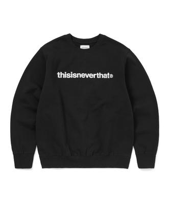 Thisisneverthat T Logo Crewneck Black