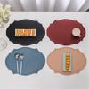 Table Placemat Reusable Easy To Clean Waterproof Anti-scalding Dining Room Kitchen Insulation Pad Home Decor for Gift