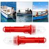 Flares For Boating Waterproof Safety Light For Buoys 2 Pieces Light Sensitivity Flares For Coast Lake River Boating Fishing