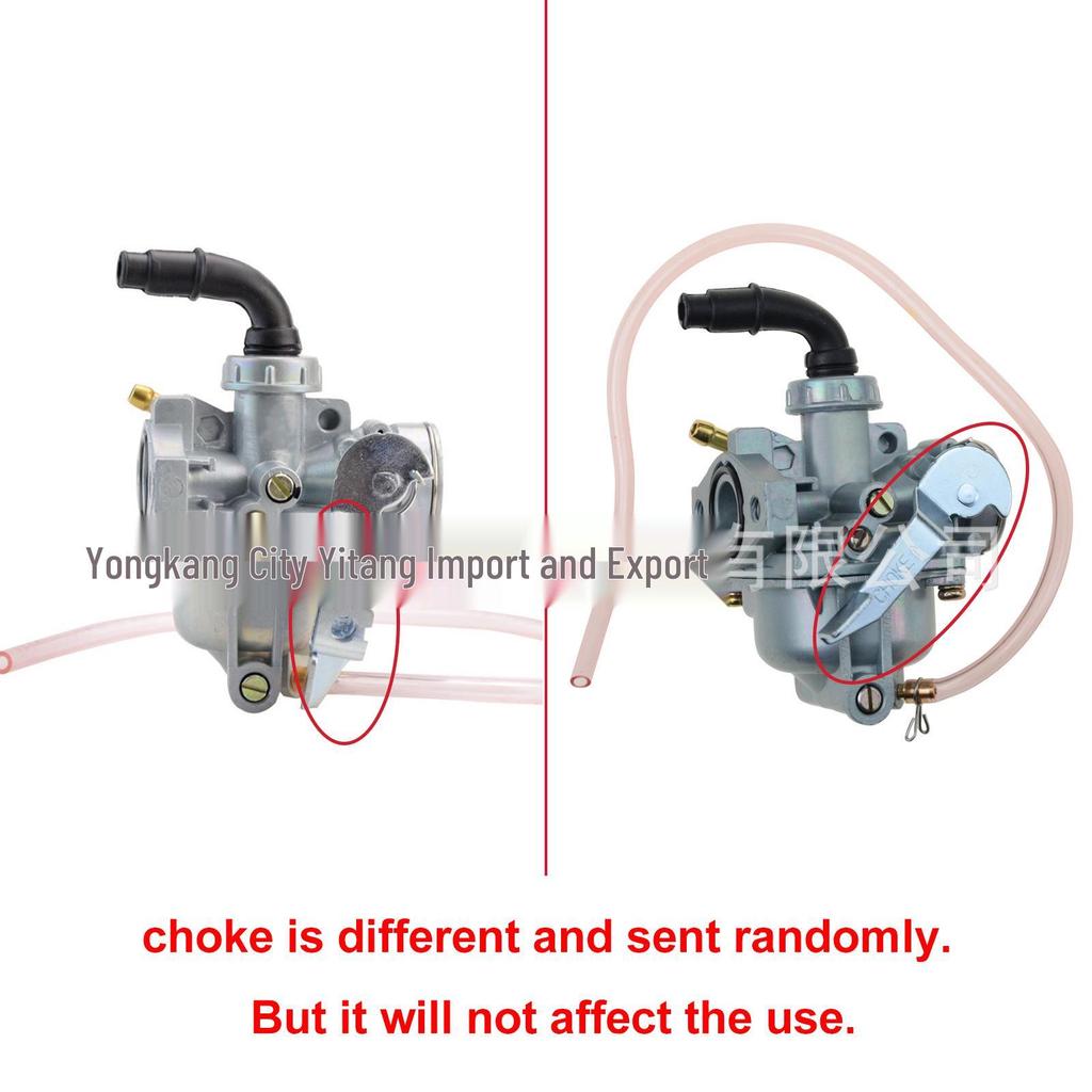14mm Carburetor w/ Manual Choke for 60cc Mini Bike, Dirt Bike, ATV, Motorcycle