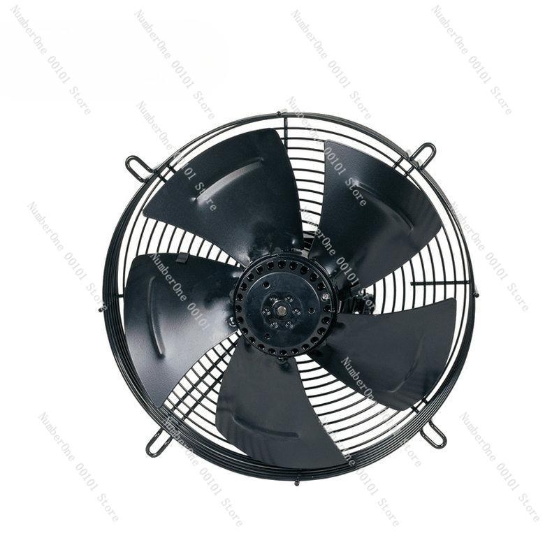 Ventilatore Assiale a Rotore Esterno con Griglia, Ventola Condensatore Unità di Raffreddamento, Ventilatore Industriale Durevole per Refrigerazione