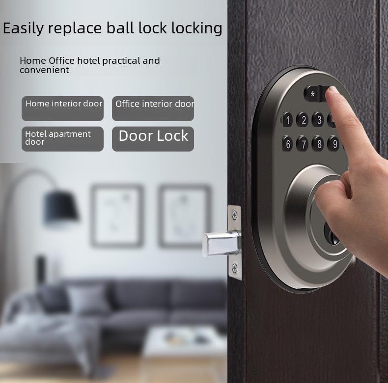 Smart Electronic Keypad Deadbolt Lock with Automatic Door Control