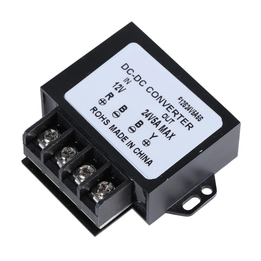 12V to 24V Converter 5A 120W 12V to 24V Step up Converter Block 12V to 24V Converter for LED Light Truck Vehicle Boats