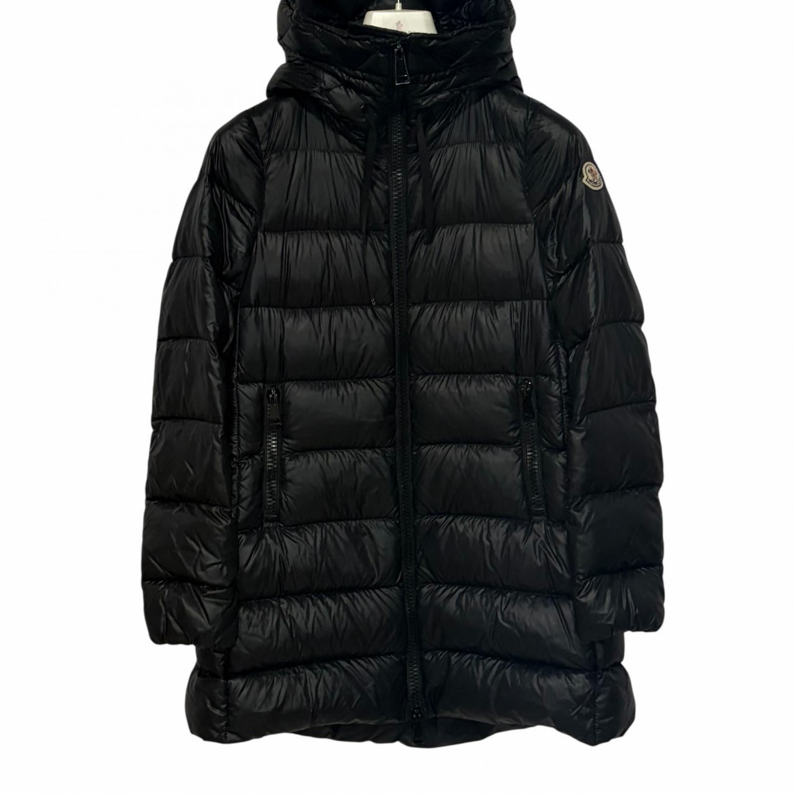 

Used MONCLER SUYENDown jacket black Nylon Women XS чорний