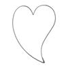 Steel Heart Cookie Cutter 3 Cm