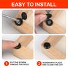 Phillips Head Furniture Screw Caps Decorative Plastic Snap On Cover Concealer DIY Home Improvement Accessories