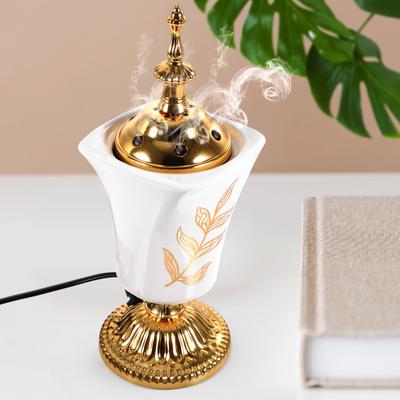 Queimador de Incenso Elétrico Umidificador Decorativo Incensário Queimadores de Aroma Cônicos para Casa