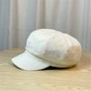 Popular Plush Beret Hat for Women Furry Fauxfur Octagonal Cap Driver Hat Sweet Girl Shelby Cap for Winter and Autumn