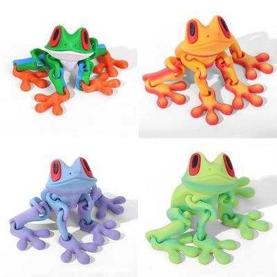 Realistische Magnetische Kikker Speelgoed Stressverlichtende Kikker Koelkastmagneten Decor Kikker Koelkastmagneten Kikker Decoratie