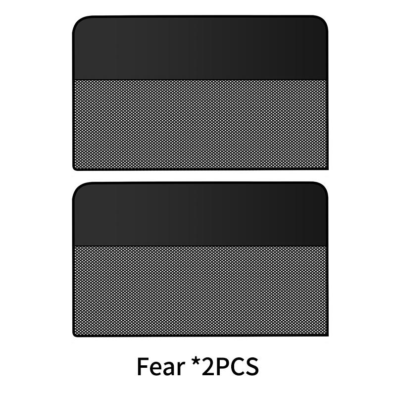 1-4PCS Car Window Shades Magnetic Car Sunshade Curtains UV Protection Mesh Window Screen Suction Curtain Cover Fit for Most Cars