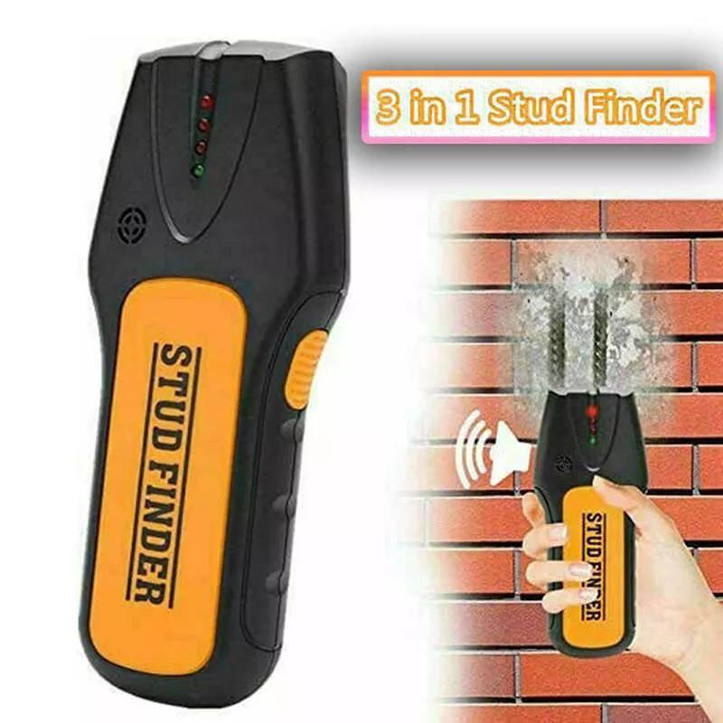 3 Finder In1 Wood Stud Metal Detector Pipe Wire Sensor Wall Scanner Electric Lcd