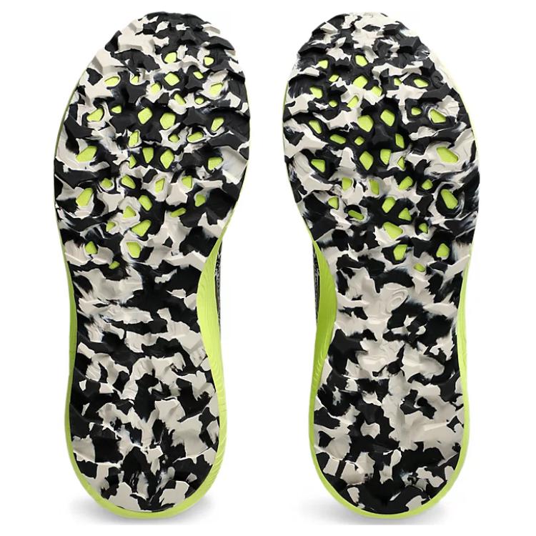 Asics Gel-Trabuco Terra 2 Comfortable Cushioning Versatile Low-Top Running Shoes Men Running Shoes Black Yellow 1011B607-003