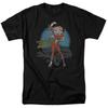 Betty Boop - Fries With That - Adult Unisex Short Sleeve T-Shirt - Black