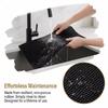 Draining Mat Non-Slip Wine Glass Mat Pvc Rubber Mat Square Mat Heat Insulation