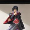 5 Styles Anime Naruto Figure Uchiha Sasuke Light Up Figure Scene Base Ninja Model Toy Collect Statue Desktop Ornament Boy Gift